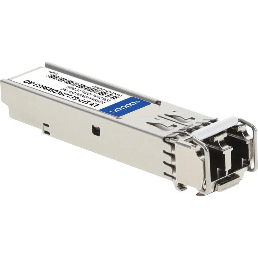 Addon Networks Ex-Sfp-Ge120Kdw3033-Ao Network Transceiver Module Fiber Optic 1000 Mbit/S 1530.33 Nm