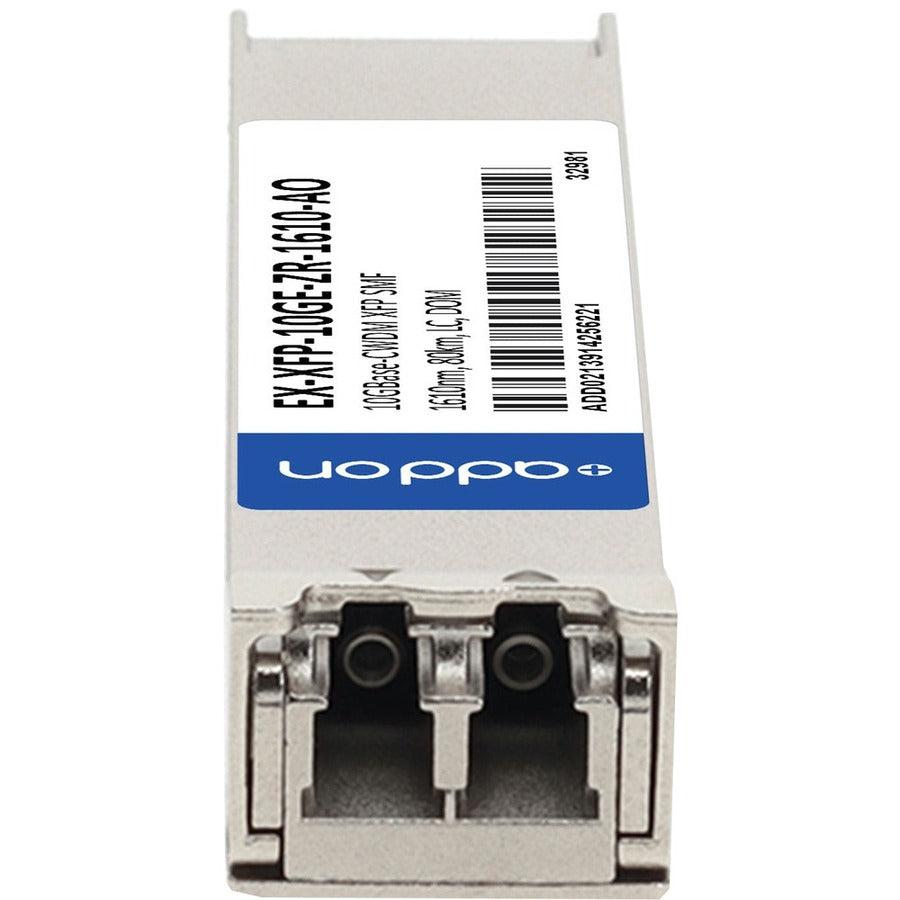 Addon Networks Ex-Xfp-10Ge-Zr-1610-Ao Network Transceiver Module Fiber Optic 10000 Mbit/S 1610 Nm
