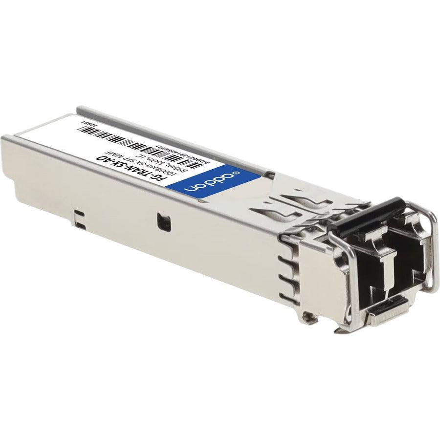Addon Networks Fg-Tran-Sx-Ao Network Transceiver Module Fiber Optic 1000 Mbit/S Sfp 850 Nm