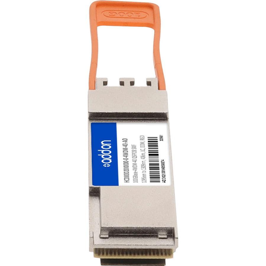 Addon Networks Hcd00D20I004Wdm40-Ao Network Transceiver Module Fiber Optic 100000 Mbit/S Qsfp28 1309 Nm