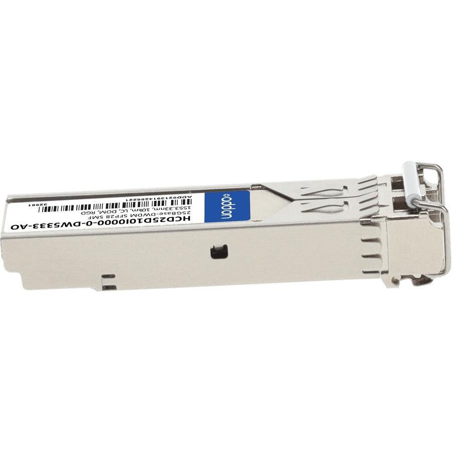 Addon Networks Hcd25D10I0000-0-Dw5333-Ao Network Transceiver Module Fiber Optic Sfp28 1553.33 Nm
