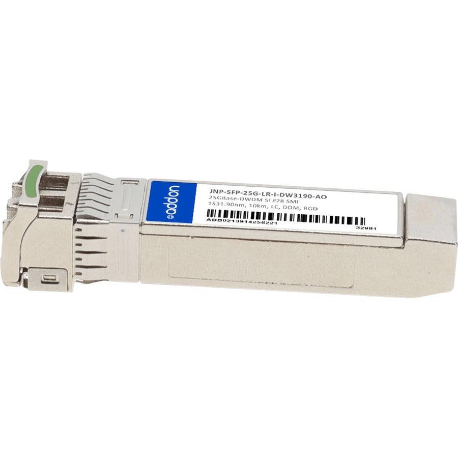 Addon Networks Jnp-Sfp-25G-Lr-I-Dw3190-Ao Network Transceiver Module Fiber Optic Sfp28 1531.9 Nm