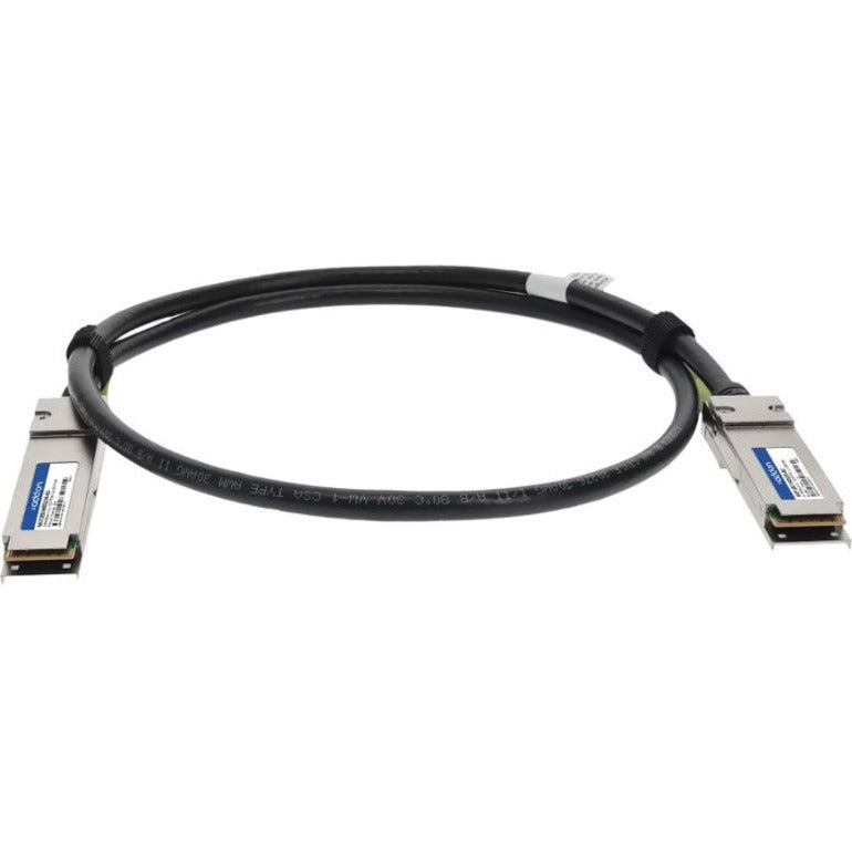 Addon Networks Mcp1650-H01Ae30-Ao Infiniband Cable 1.5 M Qsfp56 Black