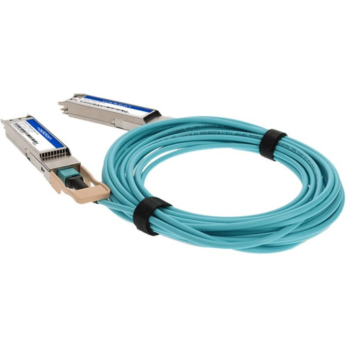 Addon Networks Osfp-400Gb-20M-Ao Infiniband Cable Aqua Colour