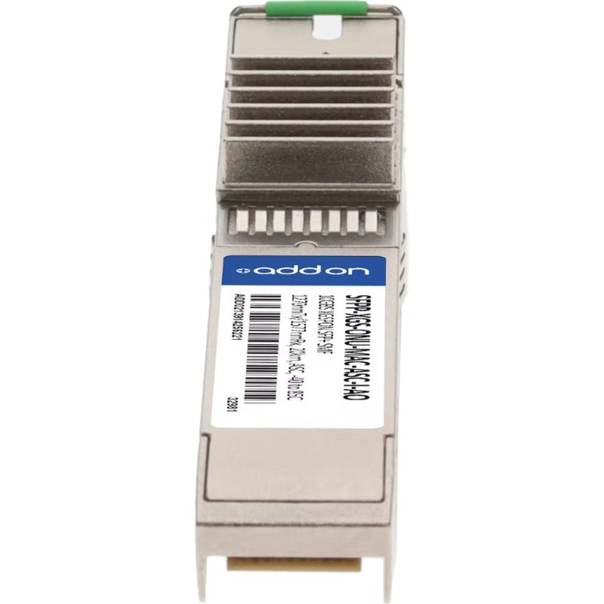 AddOn SFP+ Module SFPP-XGS-ONU-MAC-ASC-I-AO
