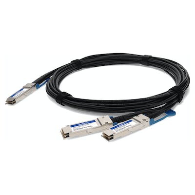 AddOn Twinaxial Network Cable QSFP28-2QSFP28-PDAC1M-AO