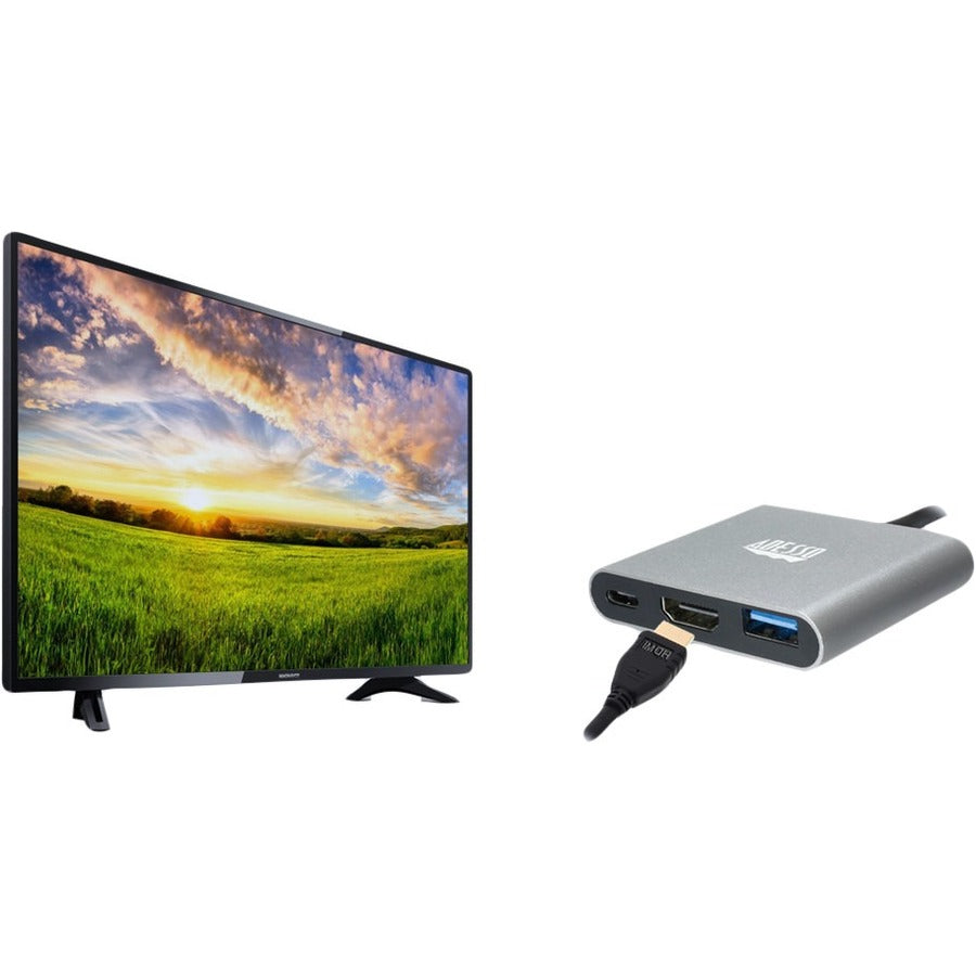 Adesso 3-IN-1 USB-C Multi-Port Docking Station (TAA Compliant) AUH-4010