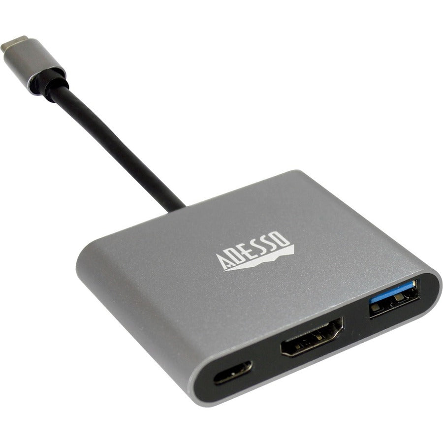 Adesso 3-IN-1 USB-C Multi-Port Docking Station (TAA Compliant) AUH-4010