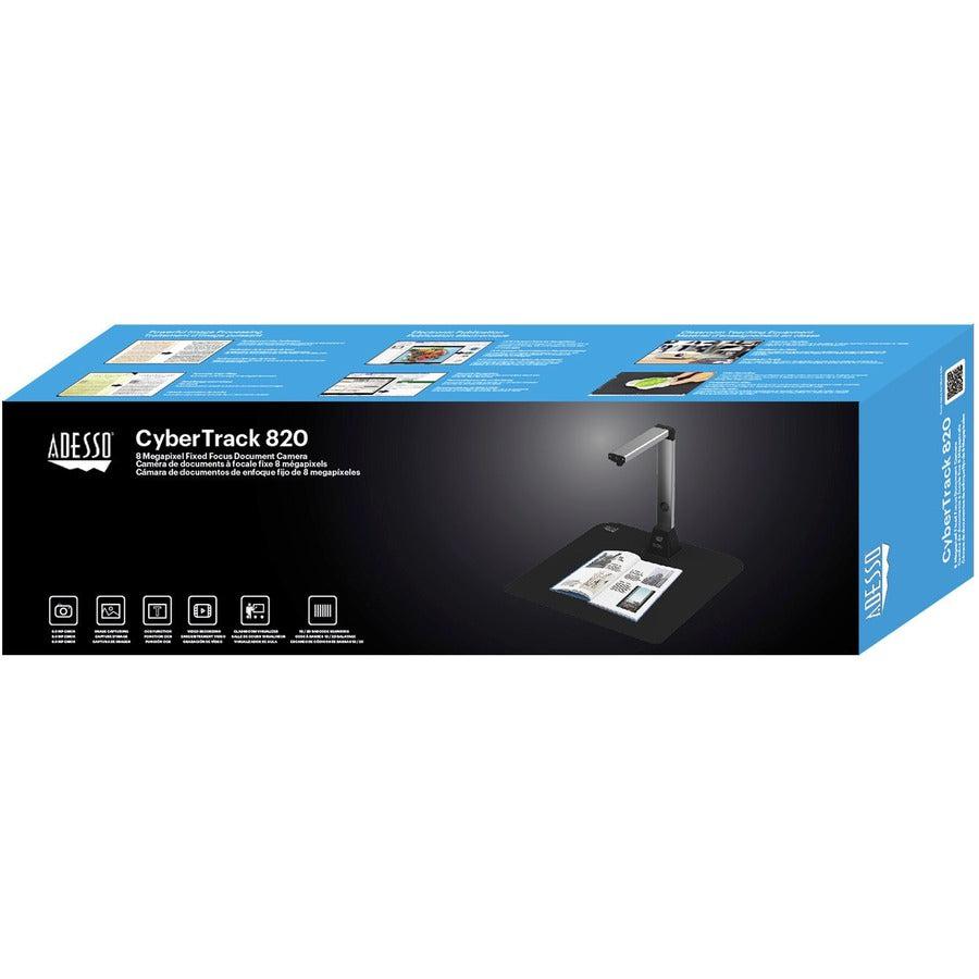 Adesso 8 Megapixel Fixed-Focus A3 Document Camera Scanner with OCR Function