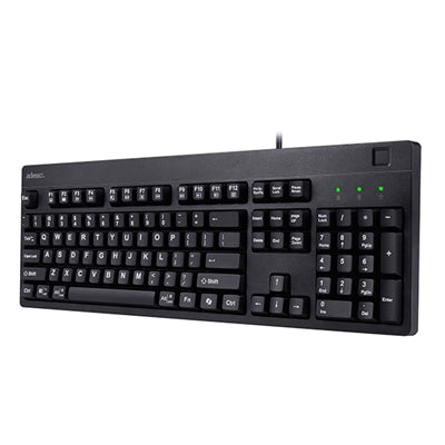 Adesso AKB-630FB-TAA Desktop Keyboard with Fingerprint Reader