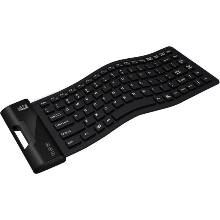 Adesso Antimicrobial Waterproof Flex Keyboard (Mini Size)