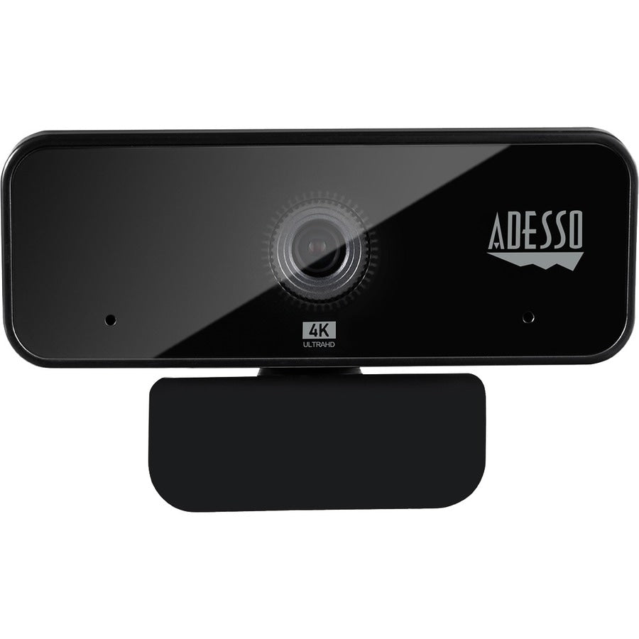 Adesso CYBERTRACKH6 4K Ultra HD Webcam with 8MP Sensor for Professionals