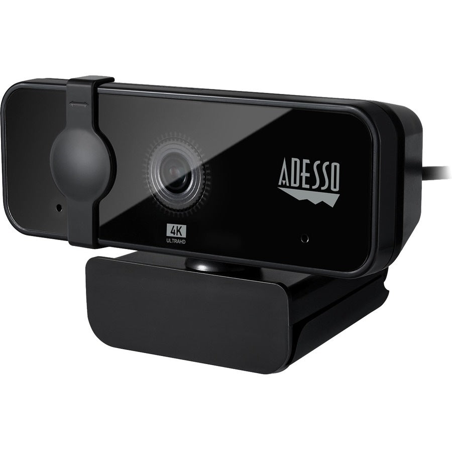 Adesso CYBERTRACKH6 4K Ultra HD Webcam with 8MP Sensor for Professionals