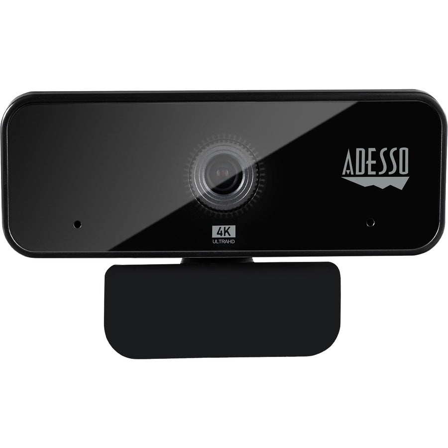 Adesso CYBERTRACKH6 4K Ultra HD Webcam with 8MP Sensor for Professionals