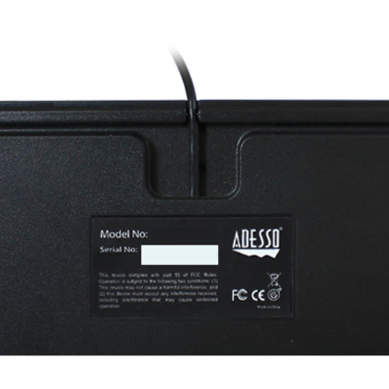 Adesso Compact Mechanical Gaming Keyboard