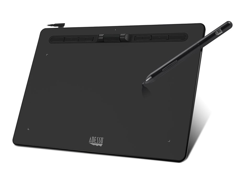 Adesso CyberTablet K10 10x6in Electromagnetic Digitizer USB-C Wired 6 Buttons