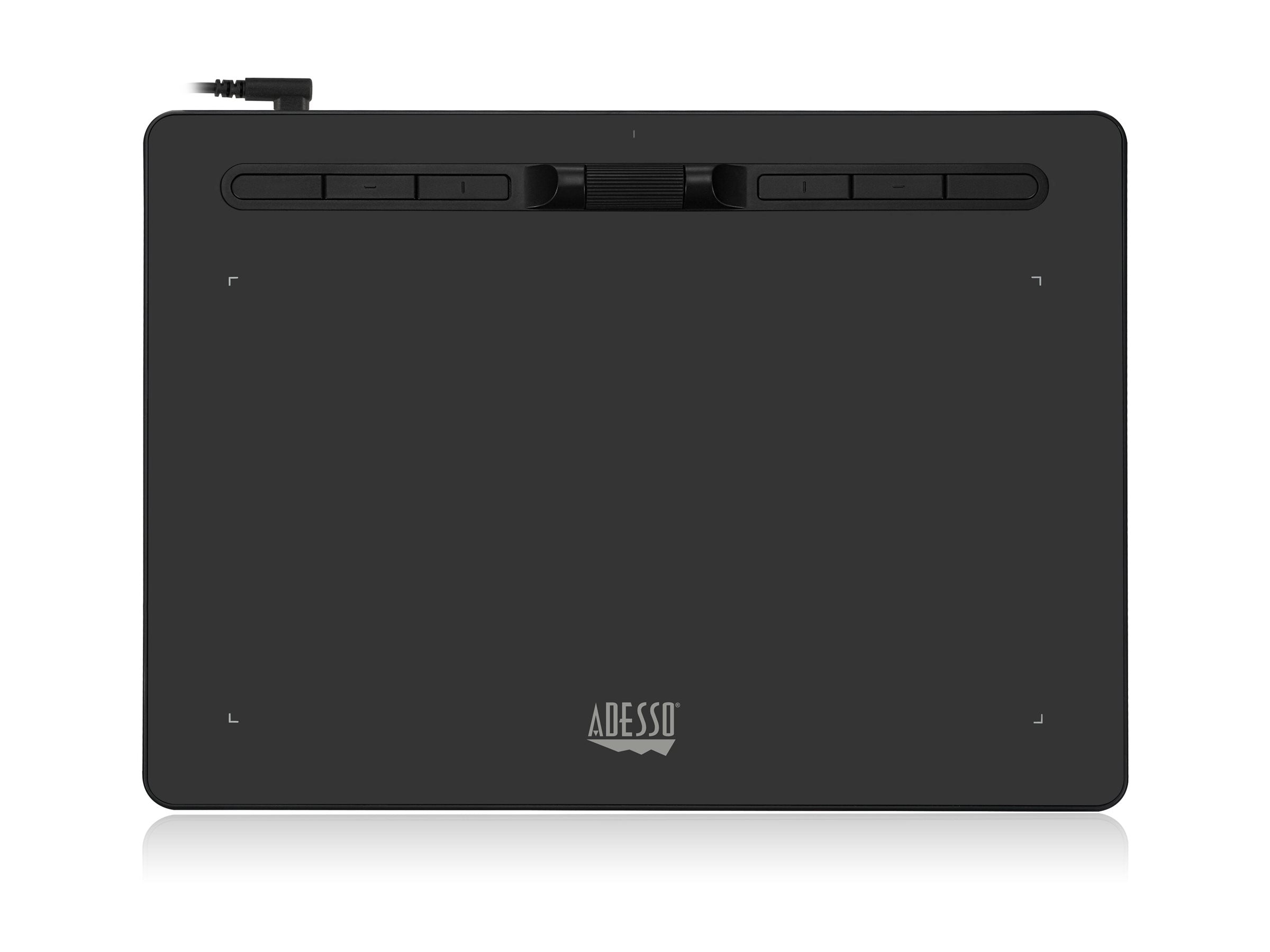 Adesso CyberTablet K10 10x6in Electromagnetic Digitizer USB-C Wired 6 Buttons