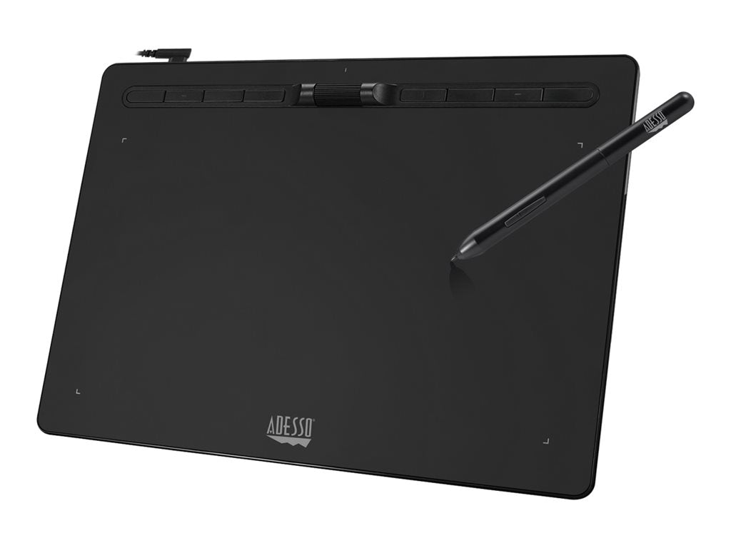 Adesso CyberTablet K12 12x7in Digitizer USB-C Wired 8 Buttons Electromagnetic