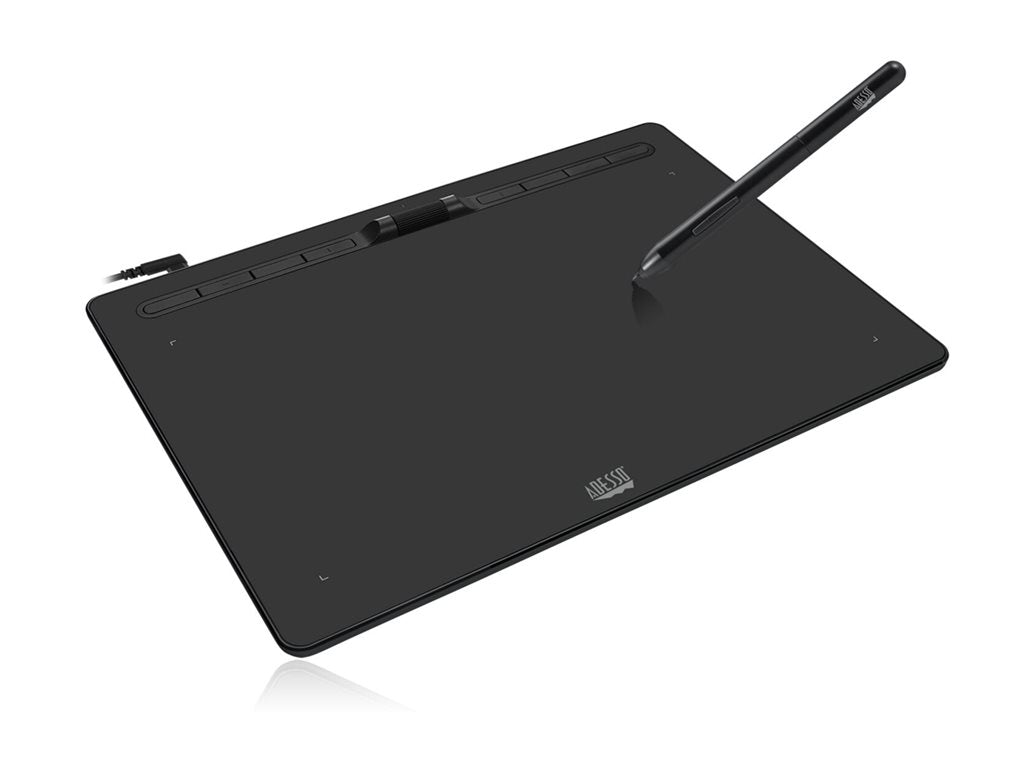 Adesso CyberTablet K12 12x7in Digitizer USB-C Wired 8 Buttons Electromagnetic