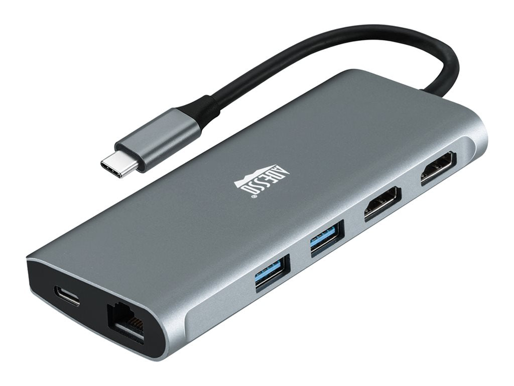 Adesso - Docking station - USB-C - 2 x HDMI - 1GbE - TAA Compliant AUH-4040-3