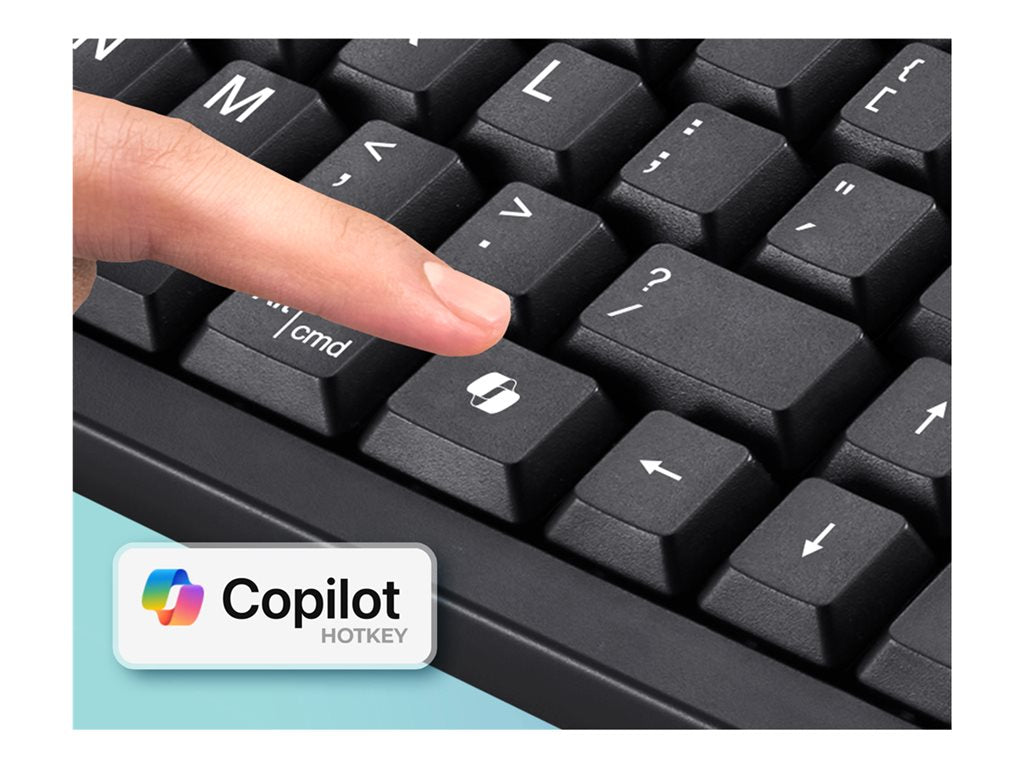 Adesso EasyTouch 445 - Keyboard - multi-channel, for Windows/Mac/Android OS - full size - with touchpad, scroll wheel - USB - AKB-445UB