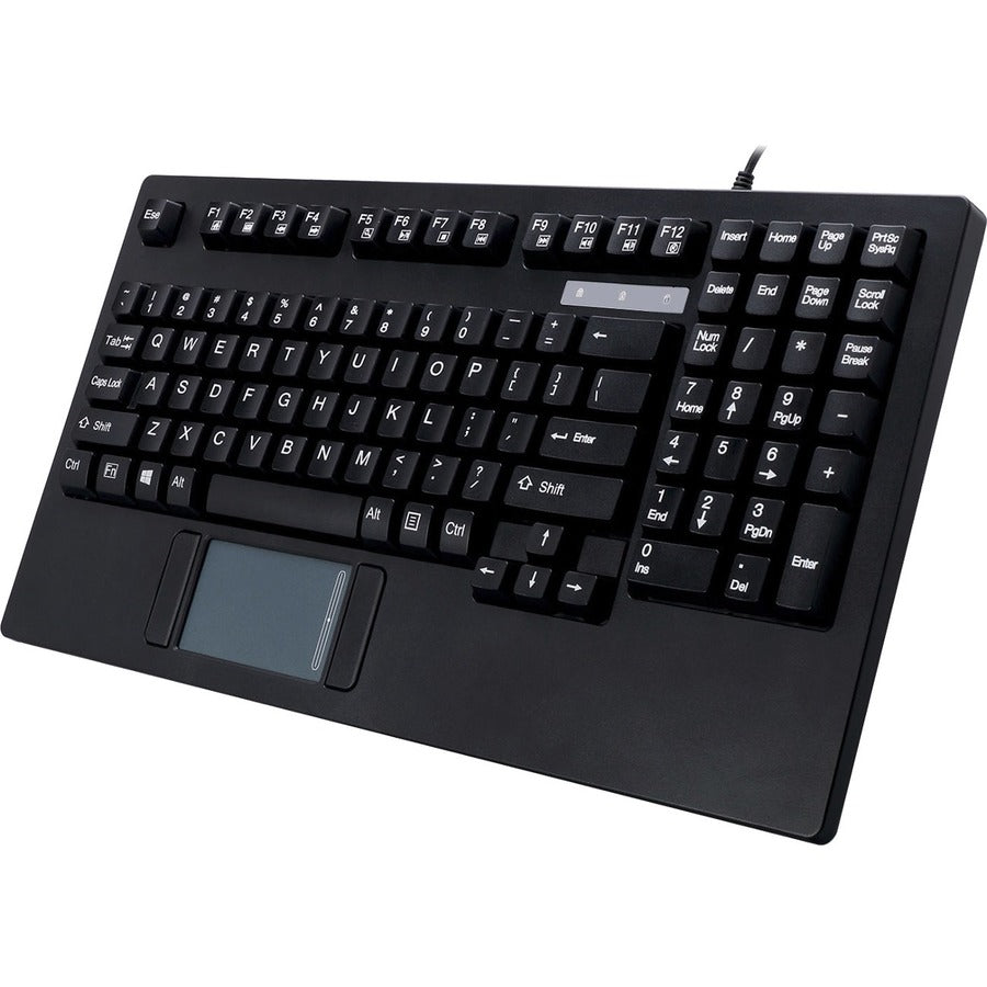 Adesso EasyTouch Rackmount Touchpad Keyboard AKB-425UB