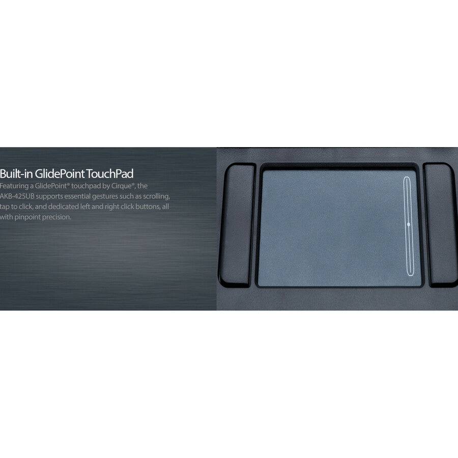 Adesso EasyTouch Rackmount Touchpad Keyboard AKB-425UB