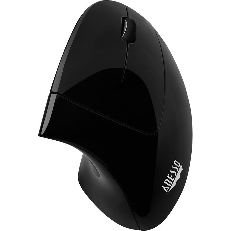 Adesso Imouse E10 2.4 Ghz Rf Wireless Vertical Ergonomic Mouse