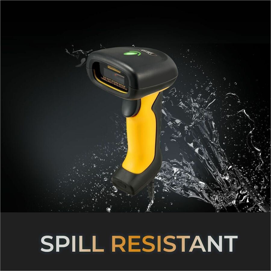 Adesso NUSCAN5200 Rugged 2D Barcode Scanner for Fast, Hygienic Use
