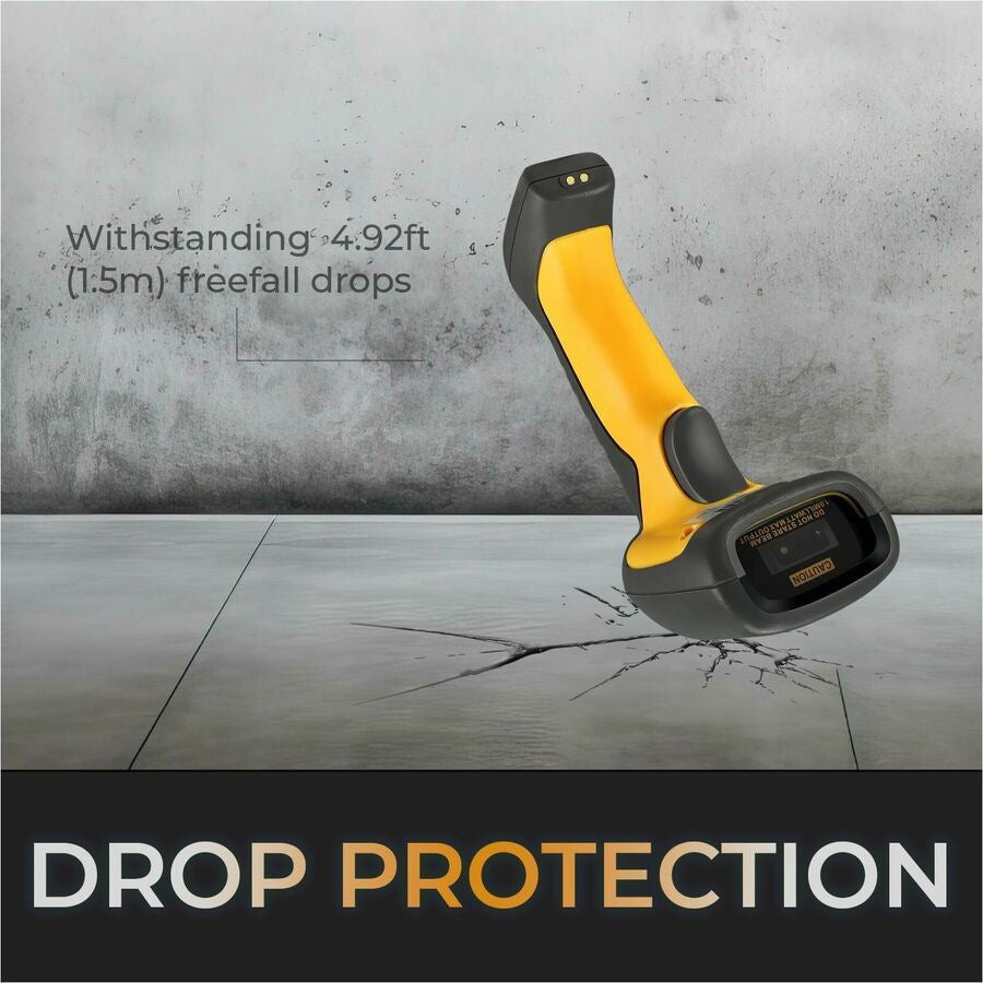 Adesso NUSCAN5200 Rugged 2D Barcode Scanner for Fast, Hygienic Use