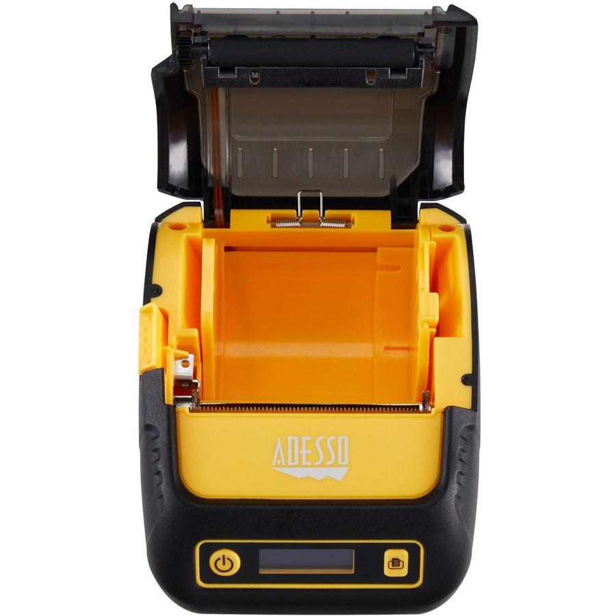 Adesso NuPrint NuPrint 220B Retail, Delivery, Restaurant, Pharmacy, Transportation & Logistic, Parking Ticket Direct Thermal Printer - Monochrome - Receipt Print - Bluetooth - Battery Included - Black