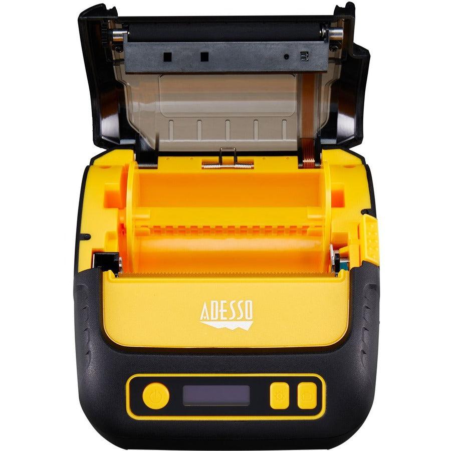 Adesso NuPrint NuPrint 320B Retail, Delivery, Restaurant, Pharmacy, Parking Ticket, Transportation & Logistic Direct Thermal Printer - Monochrome - Receipt Print - Bluetooth - Black