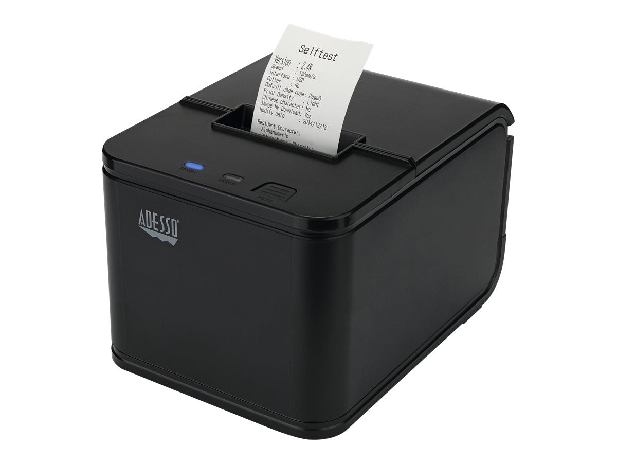 Adesso NuPrint210 High-Speed 58mm USB Thermal Receipt Printer for POS