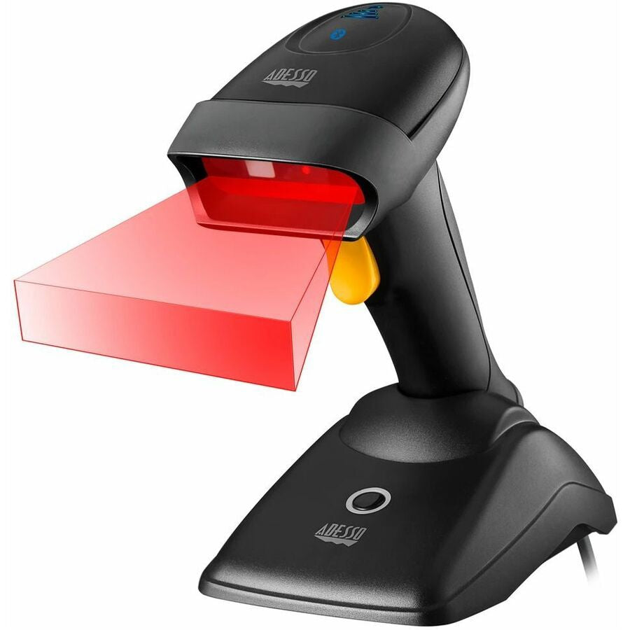 Adesso NuScan 2500 Wireless Barcode Scanner for Retail & Logistics