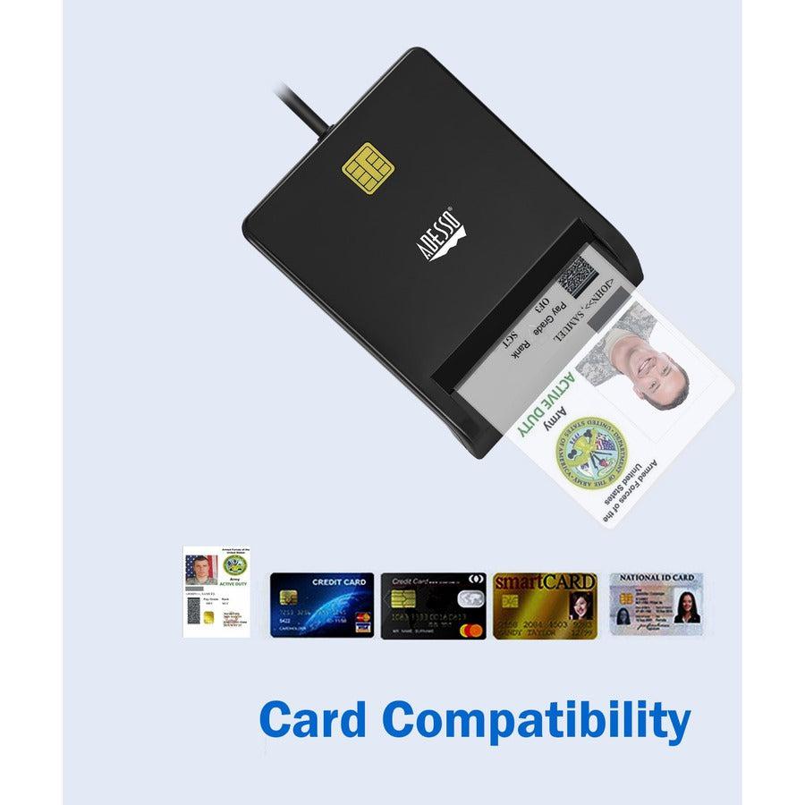 Adesso SCR-100 Smart Card Reader