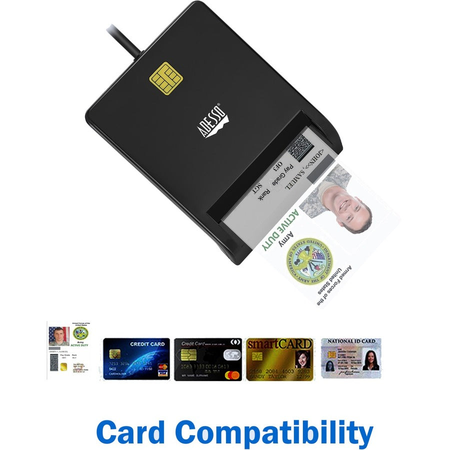 Adesso Smart Card Reader SCR-100