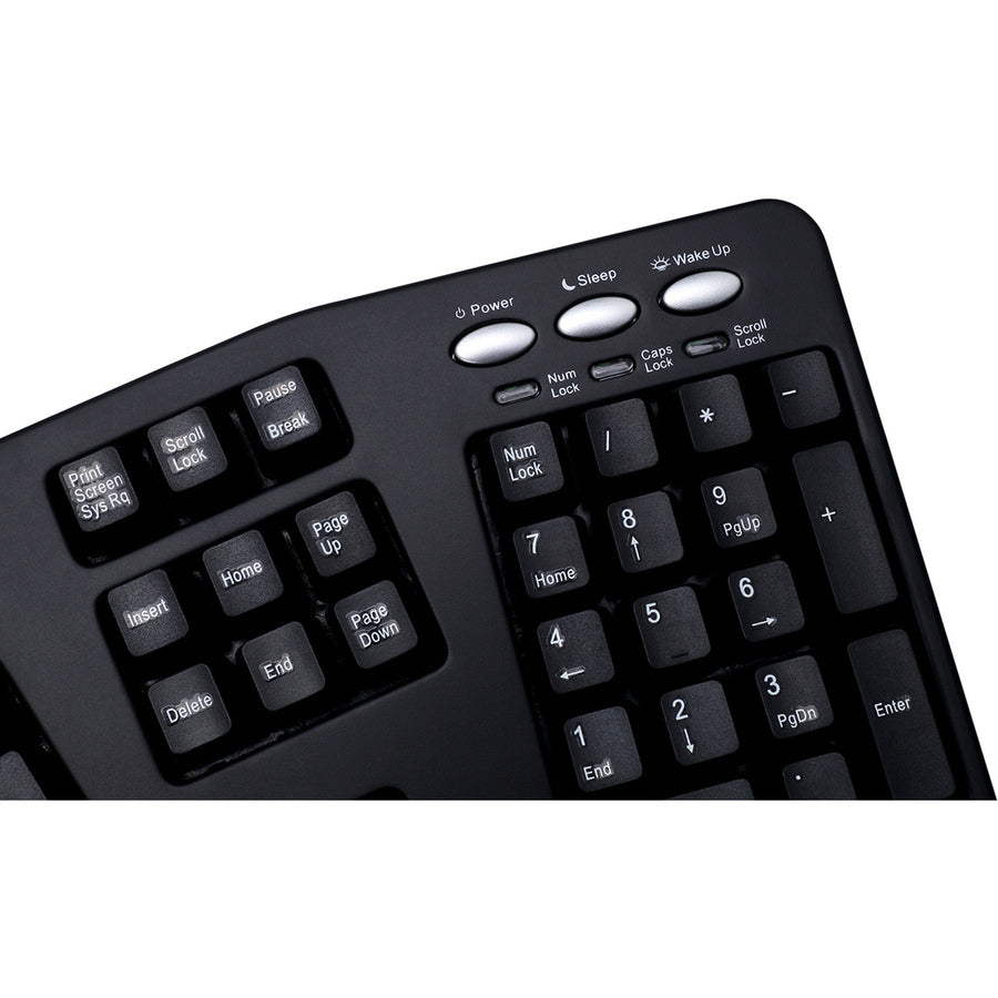 Adesso Tru-Form Pck-308Ub Pro Contoured Ergonomic Keyboard