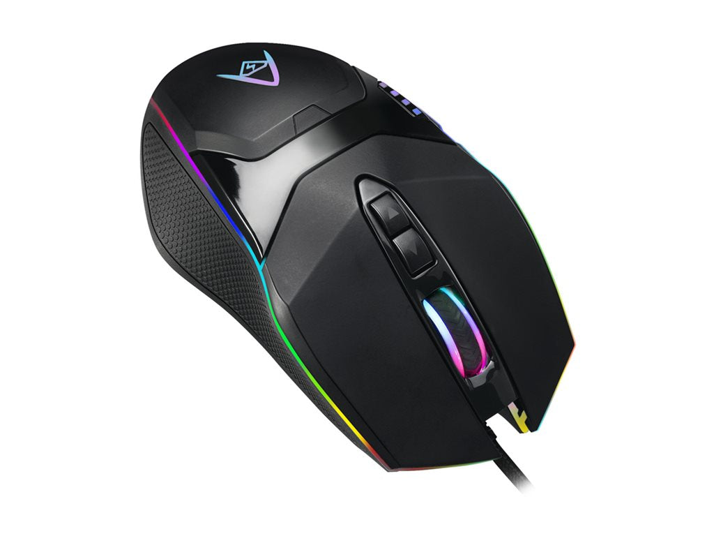 Adesso iMouse X5 - Mouse - ergonomic - right-handed - optical - 7 buttons - wired - USB IMOUSEX5