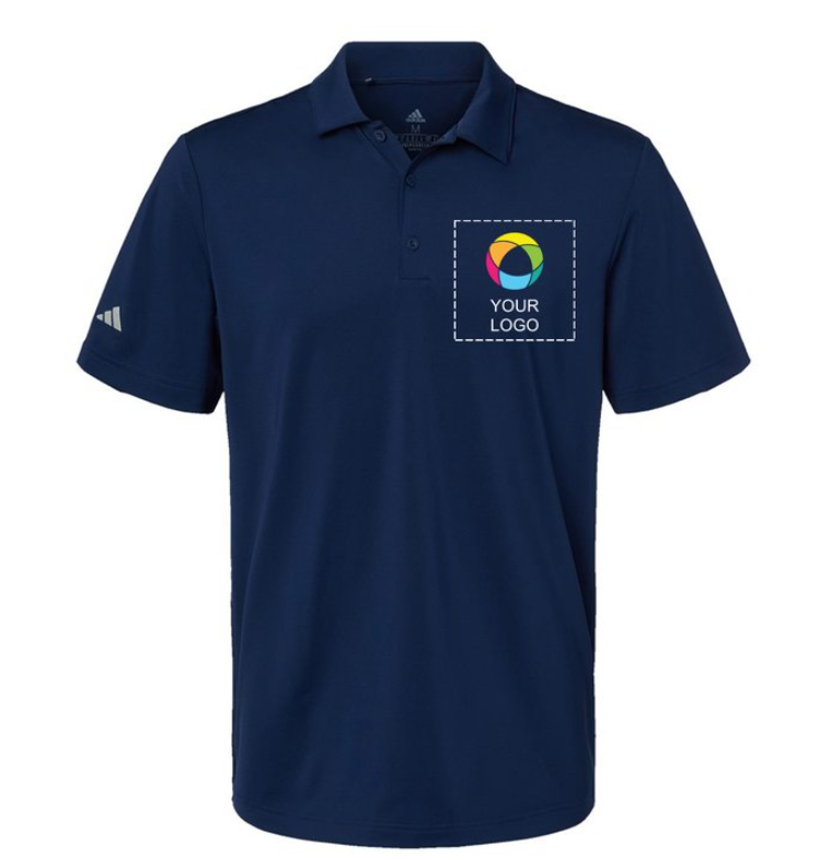 Adidas® Ultimate Solid Polo Shirt – Classic Look, High-Performance Comfort