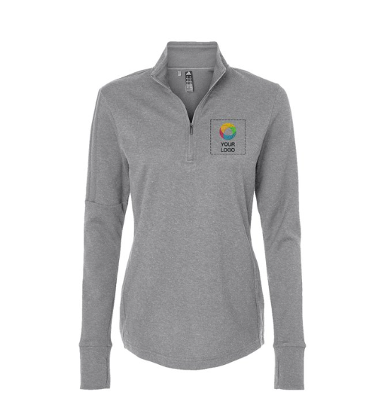 Adidas® Women's 3-Stripes Quarter-Zip Sweatshirt – Iconic Style with Performance Comfort