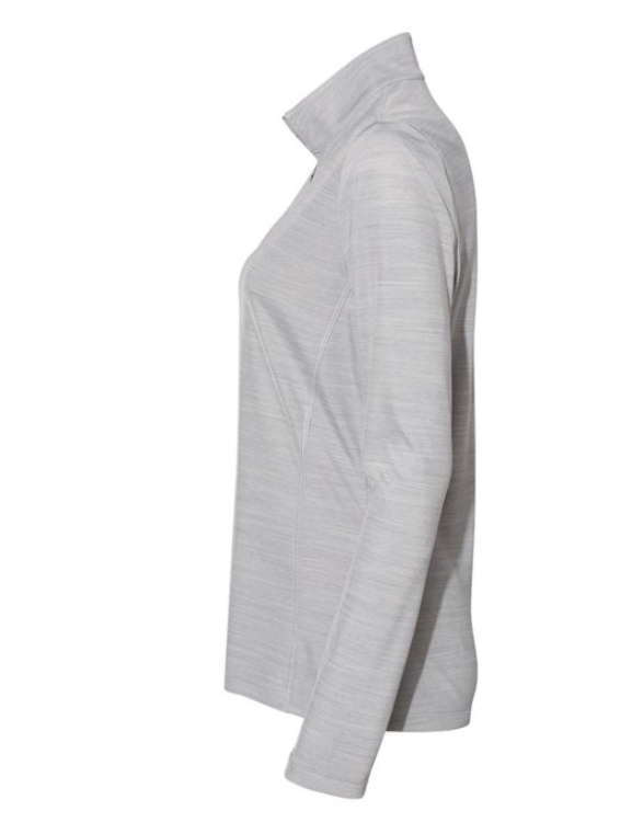 Adidas® Women's Lightweight Mélange Quarter-Zip Sweatshirt – Soft, Stylish, and Perfect for Layering