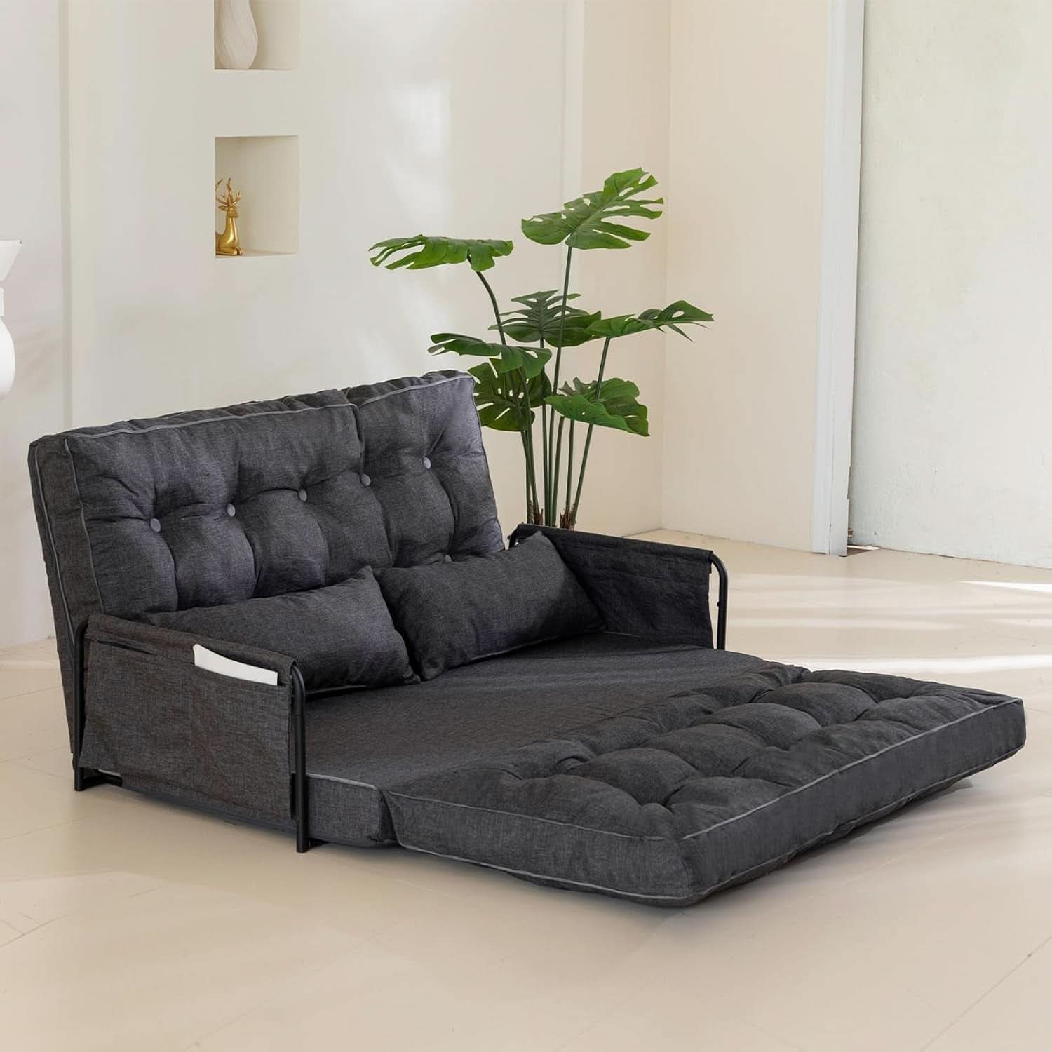 Adjustable Folding Floor Sofa Bed with Five Positions