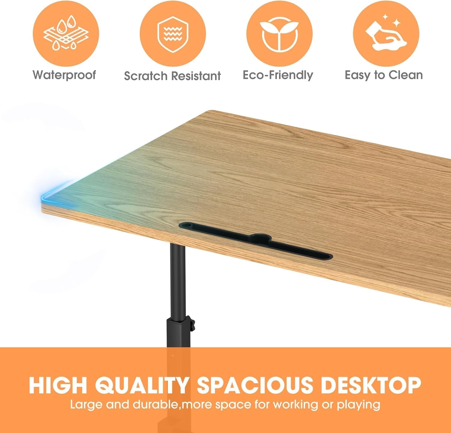 Adjustable Height Portable Standing Desk for Home Office