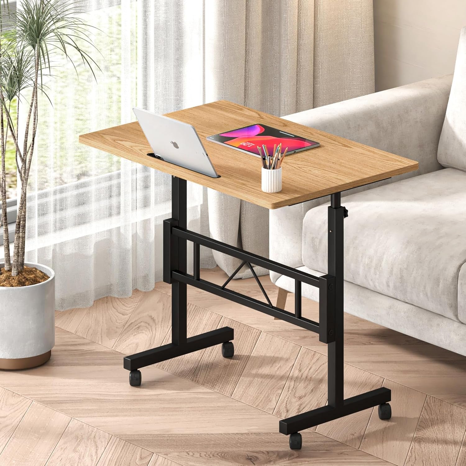 Adjustable Height Portable Standing Desk for Home Office