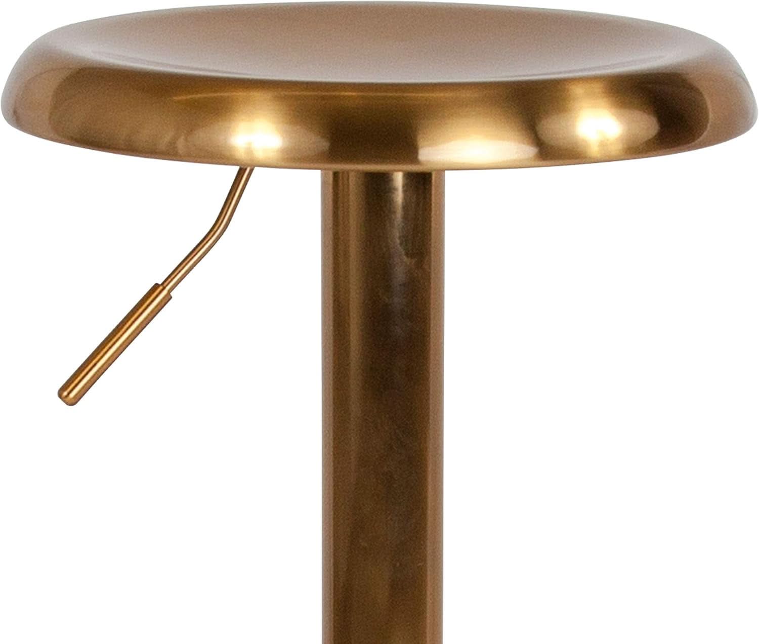 Adjustable Height Retro Metal Barstool for Stylish Seating