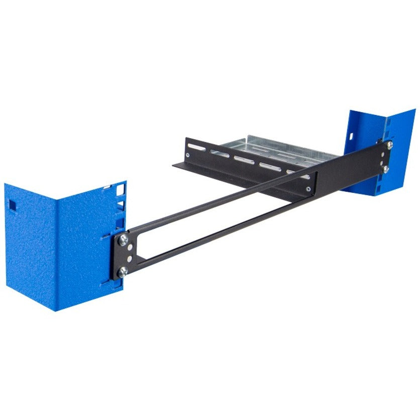 Adjustable Switch Shelf 2-Post Rack 1U - Cantilever Power Brick Tray | TecISoft 108-6899