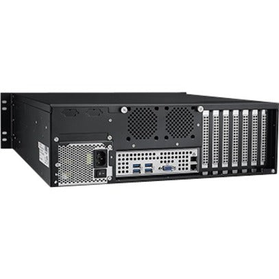 Advantech 3U Short-depth Rackmount/ Tower Chassis for EATX/ATX/MicroATX Motherboard HPC-7320MB-00XE
