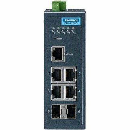 Advantech 4GE+2G SFP Managed Ethernet Switch EKI-7706G-2FI-AE