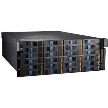 Advantech 4U Storage Chassis for ATX/EATX Serverboard with 24 Hot-swap Drive Bays HPC-8424SA-R5A1E