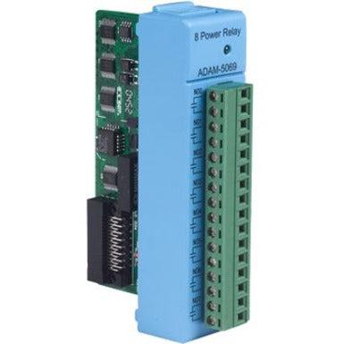 Advantech 8-ch Power Relay Output Module with LED ADAM-5069-AE
